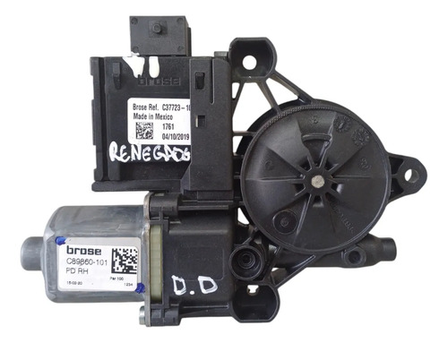 Motor Do Vidro Dianteiro Direito Renegade 2020 C89860101