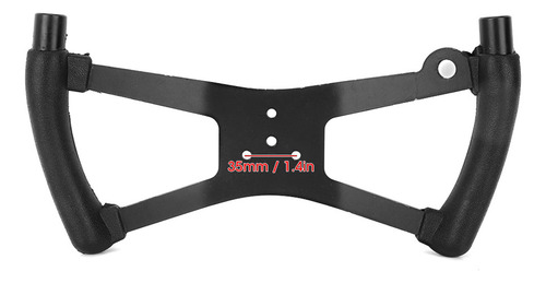 Volante Preto Estilo H Para Racing Kart Go Cart Auto