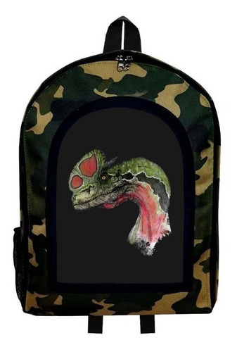 Mochila Camuflada Jurasico Dinosaurios E12