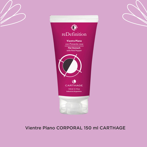 Crema Reductora Abdominal Vientre Plano Carthage Reafirmante