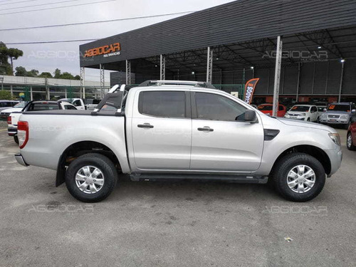 Imagem 7 de 15 de Ford Ranger Xls Cd 2.5 Flex Prata Completa 2013