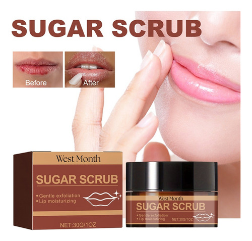 El Exfoliante Blanqueador De Brillo Labial Reduce La Pigment