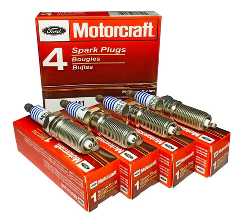 Bujias Motorcraft Sp411 Ford Fiesta Ka Max Power Move Balita