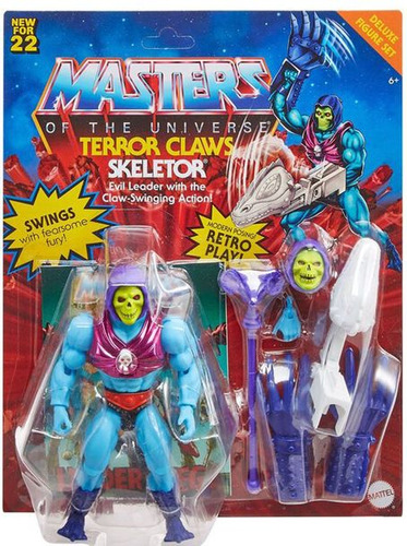Masters Of The Universe - Skeletor Con Garra Diabolica 