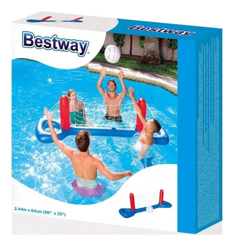 Voleyball Set 244x64 Cm Bestway Ploppy.3 381760