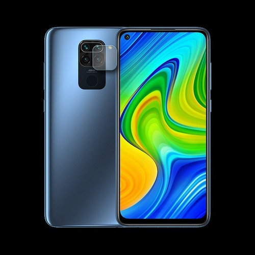 Imagem 2 de 3 de Película De Vidro Lente Câmera Redmi Note 9