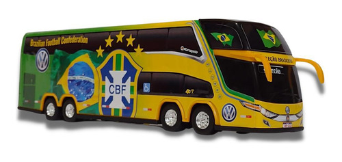 Brinquedo Ônibus Da Seleção Brasileira Copa Do Mundo 2022
