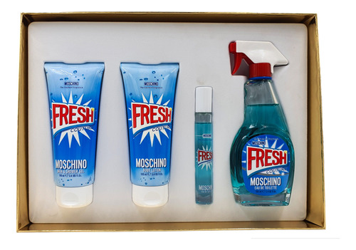 Moschino Fresh Couture Set Edt 100ml + 10ml + Shower + Body