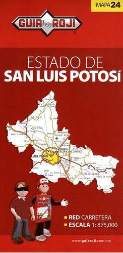 Mapa  Estado De San Luis Potosi Guia Roji