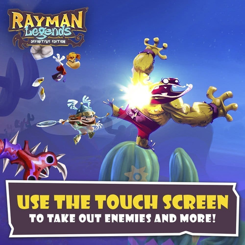Rayman Legends Definitive Edition Switch Mídia Física