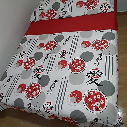Juego De Sábanas Para Cama Sencilla Semidoble O Doble