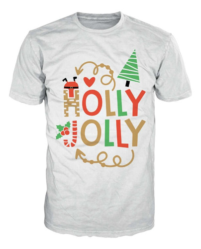 Camiseta Navidad Christmas Holly Jolly El Regalo Perfecto