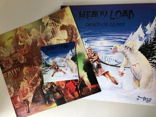 Imagem 4 de 4 de Lp+cd Heavy Load - Death Or Glory 1982 Remorse Records 2018