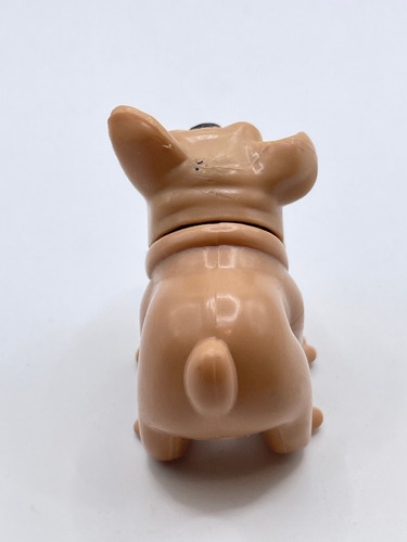 Figura De Perrito Perro Bulldog Pug Mascota De Barbie 5cms (Usado)