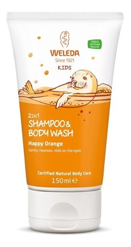 Shampoo & Body Wash 2 Em 1 De Laranja 150ml - Weleda Weleda