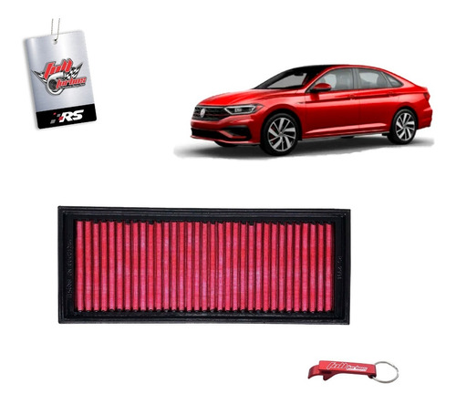 Filtro De Ar Esportivo Inbox Vw Jetta 2.0 Tsi - Rs2991