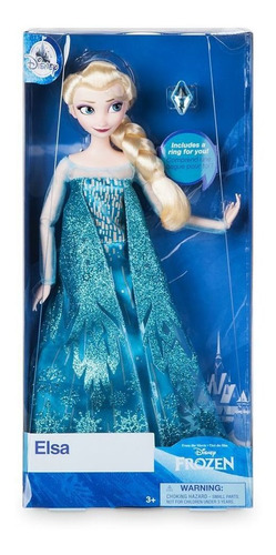 Elsa Frozen  Muñeca Original Disneystore 