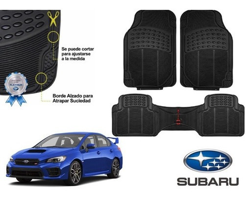 Tapetes Uso Rudo Negros Rd Subaru Wrx 2020