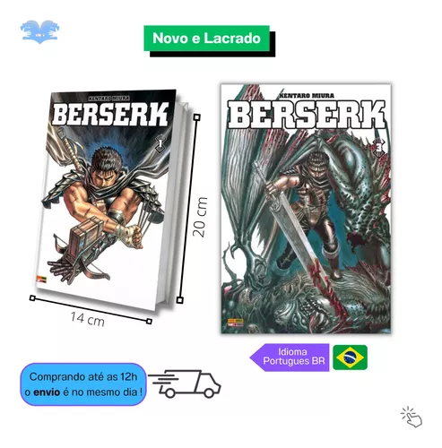 Mangá Berserk Edição De Luxo - Volume 1 (Panini, Lacrado) - Geek Point