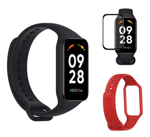  Xiaomi Smart Band 8 Active  + Pulsera + Protector 3d