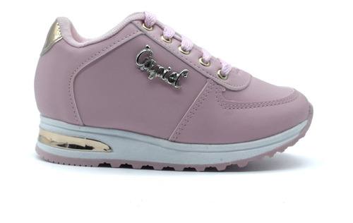 Tenis De Niña Casual Bonito Escolar Calidad Rosa Moda