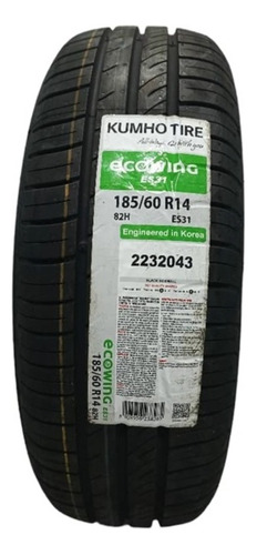 Caucho Kumho 185/60r-14 82h Es31