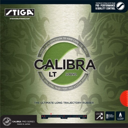 Jebe Goma Calibra Lt Sound 2.0 Negro Tenis De Mesa Ping Pong
