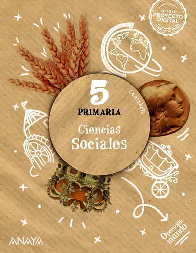 Conocimiento Del Medio. Ciencias Sociales 5., De Benitez Orea, Jose Kelliam. Editorial Anaya Educación, Tapa Blanda En Español