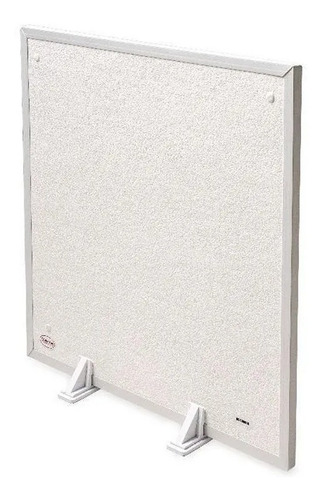 Panel Placa Calefactor Electrico 500w Bajo Consumo Con Pie Color Blanco