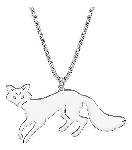 comprar Yayako Collar De Zorro De Cola Larga, Cadena Con Colgante De