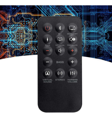 2 Controles Remotos De Repuesto Para Barra De Sonido De Cine