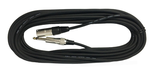 Imagen 5 de 7 de Cable Stagg Canon Xlr Macho A Plug Ts 10 Metros De Largo