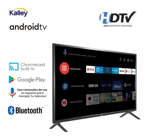 Imagen 2 de 2 de Tv Kalley 39 Pulgadas 99 Cm K-atv39hd Led Smart Tv Android