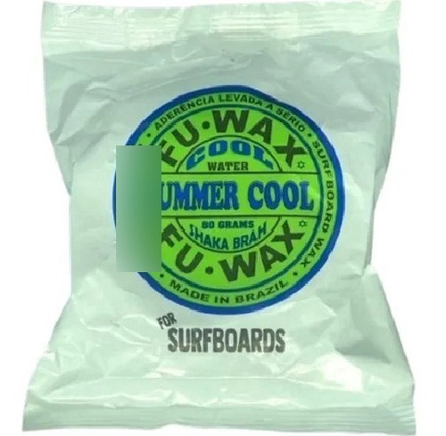 Parafina Surf Fu Wax Summer Cool (verde) - 2 Unidades