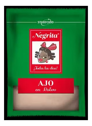 Ajo En Polvo Negrita 15 Gr(3 Unidad)super