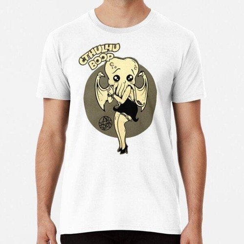 Remera Cthulhu Boop Algodon Premium