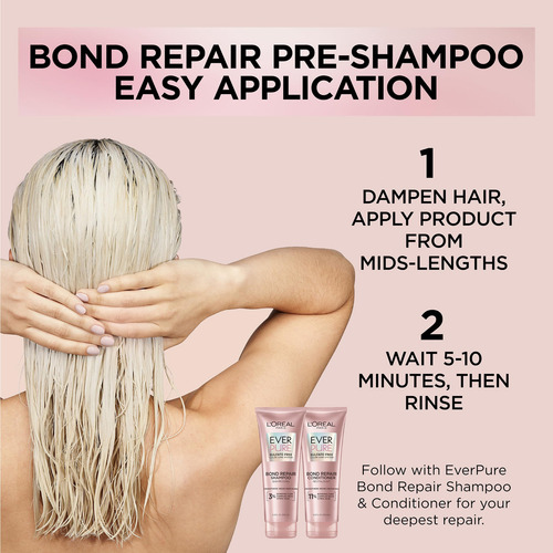L'oreal Paris Everpure Sulfate Free Bond Repair Pre Champú T
