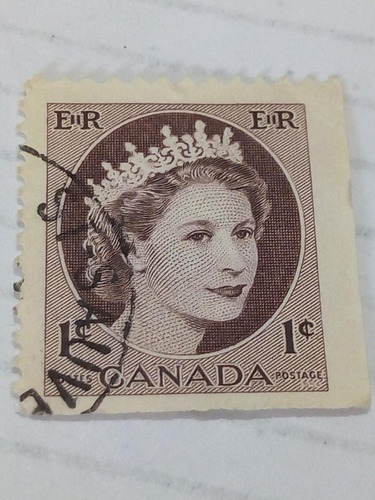 Estampilla De Canadá-8210-             1 C     .         (7)