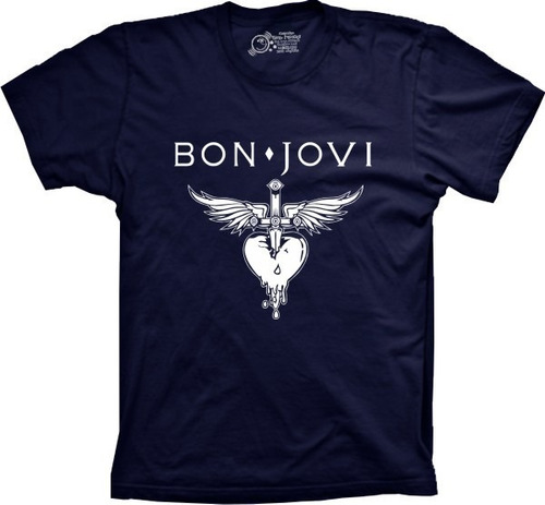 Camiseta Plus Size Banda - Bon Jovi