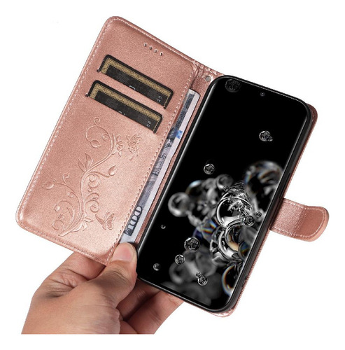 Funda For Samsung Galaxy S20 Ultra Cartera Teléfono Alta