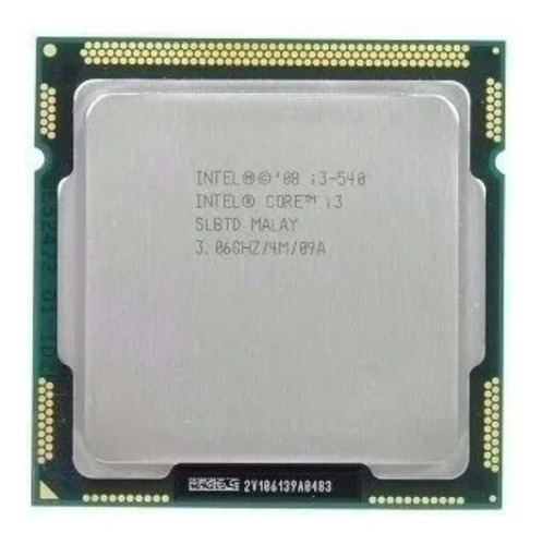 Imagem 1 de 1 de Processador Intel Core I3-540 3.06ghz Cache 4mb Lga1156