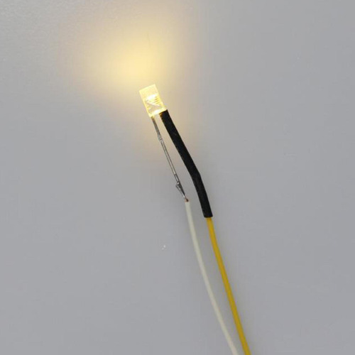 30pcs/pack 3mm Precableado Micro Mini Led Dc3 6v Diodos