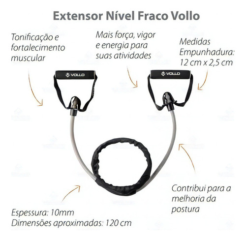 Extensor Nivel Fraco 10 Mm Vp1063 Vollo