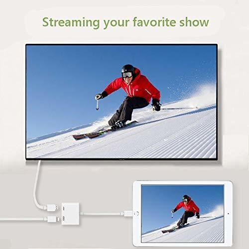 Gaojay Adaptador Hdmi 1080p Para iPhone iPad Puerto Av
