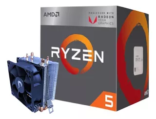 Processador Amd Ryzen 5 2400g Am4 + Cooler