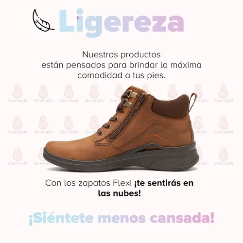 BOTA HIKING MUJER FLEXI DAMA 37507 TAN