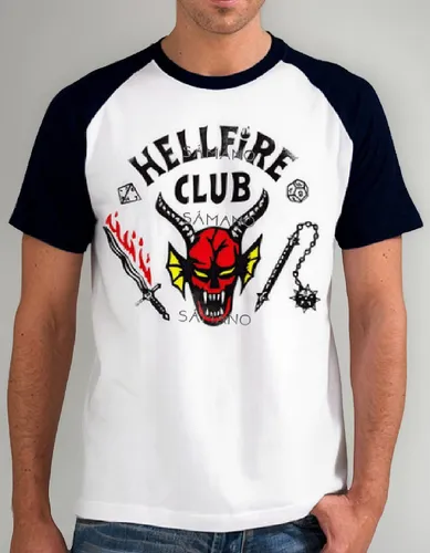 Remera Stranger Things Hellfire Club Sàmano
