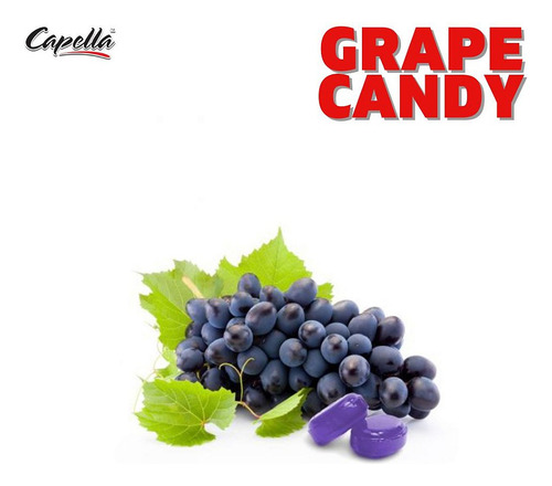 Essência Alimentícia Comestível Grape Candy 10ml | Cap