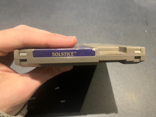 Solstice: The Quest For The Staff Of Demons Nes Sin Manual (Usado)