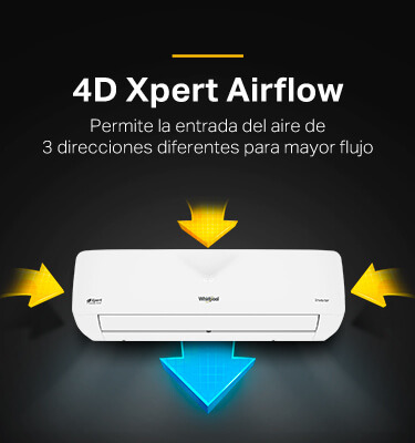 Minisplit Inverter Whirlpool 1 Ton 115v (sólo Frío) Wa7060q Color Blanco